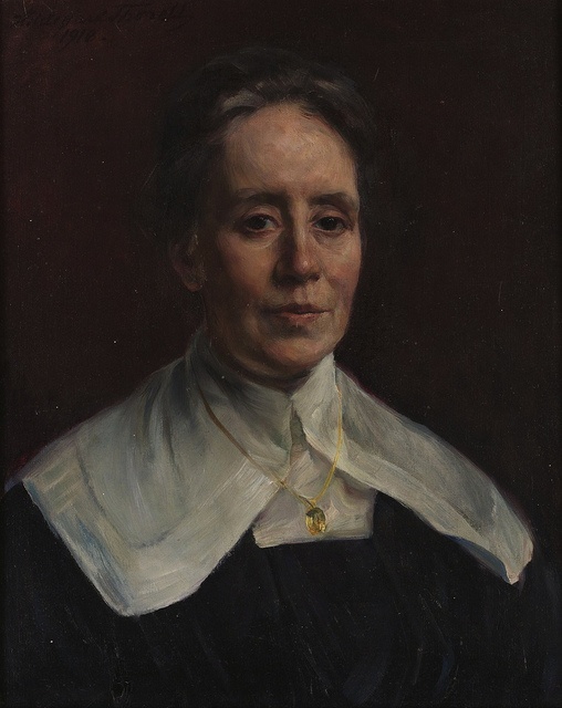 Fanny Brate 1918 by Hildegard Thorell (1850-1930) Location TBD